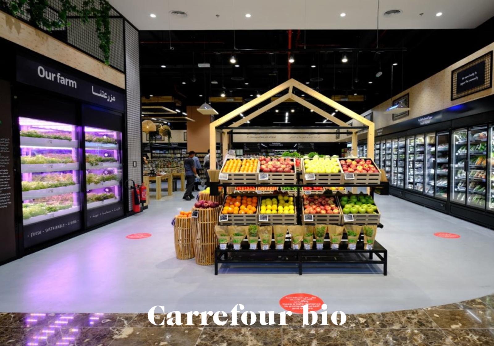 Carrefour bio dubai retail tour missions mmm 0